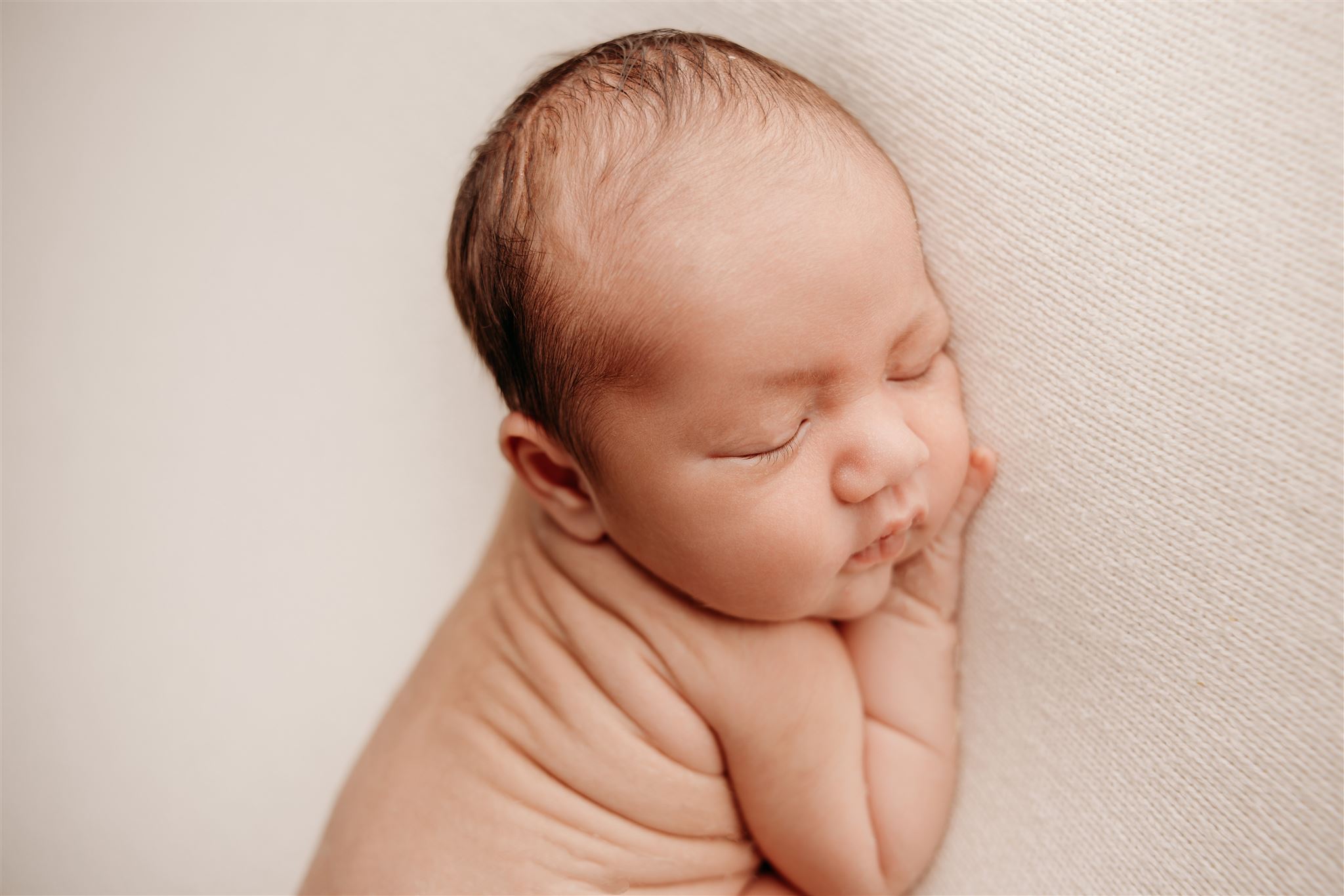 Enzo as a newborn baby during his photoshoot in my papakura newborn photography studio in auckland